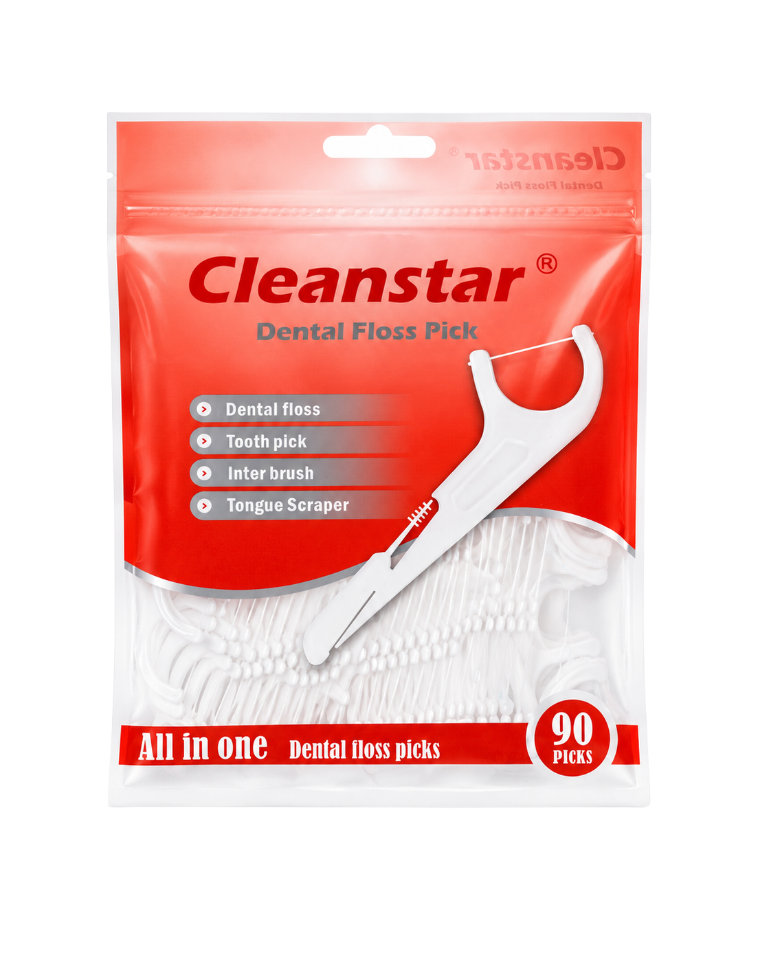 Cleanstar All in One dental floss 90 pieces